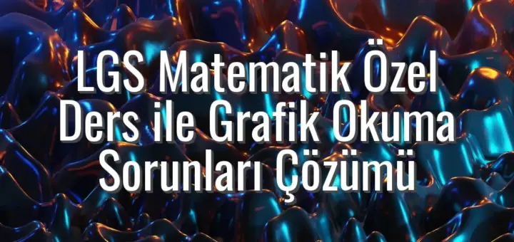 LGS Matematik Özel Ders ile Grafik Okuma Sorunları Çözümü